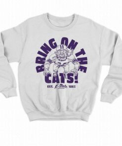 Bring On The Cats Est 1863 Ash Grey T shirt 4