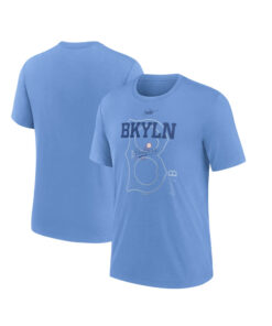Brooklyn Dodgers Nike Cooperstown Collection Rewind Retro Tri-blend T-shirt