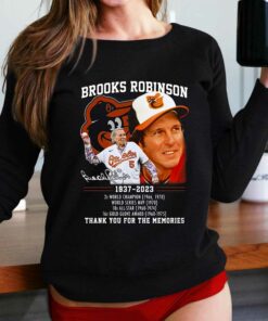 Brooks Robinson 1937 – 2023 2x World Champion World Series Mvp Thank You For The Memories T-shirt Brooks Robinson 1937 – 2023 2x World Champion World Series Mvp Thank You For The Memories T-shirt
