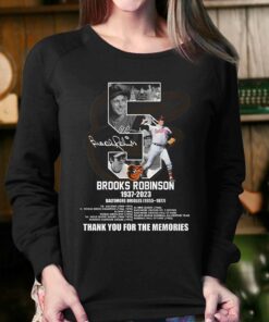 Brooks Robinson 1937–2023 Baltimore Orioles 1955–1977 Thank You For The Memories T-shirt 3 Brooks Robinson 1937 2023 Baltimore Orioles 1955 1977 Thank You For The Memories T shirt 4