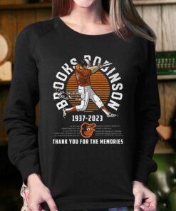 Brooks Robinson 1937 2023 Mvp Signature Thank You For The Memories T shirt 4