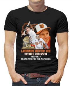 Brooks Robinson Baltimore Orioles 1937 2023 Legends Never Die Memories T-shirt Brooks Robinson Baltimore Orioles 1937 2023 Legends Never Die Memories T-shirt