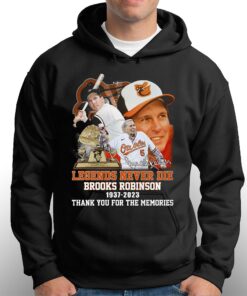 Brooks Robinson Baltimore Orioles 1937 2023 Legends Never Die Memories T-shirt 2 Brooks Robinson Baltimore Orioles 1937 2023 Legends Never Die Memories T shirt 3