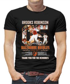 Brooks Robinson Maltimore Orioles 1955 1977 Memories T Shirt Brooks Robinson Maltimore Orioles 1955 1977 Memories T Shirt