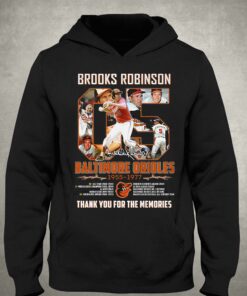 Brooks Robinson Maltimore Orioles 1955 1977 Memories T Shirt 3