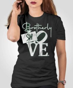 Brotherly Shove Sign Shirt Brotherly Shove Sign Shirt