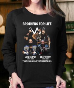 Brothers For Life Bray Wyatt And Luke Harper Thank You For The Memories T-shirt 3 Brothers For Life Bray Wyatt And Luke Harper Thank You For The Memories T shirt 4