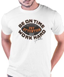 Browns Joe Thomas Be On Time Shirt