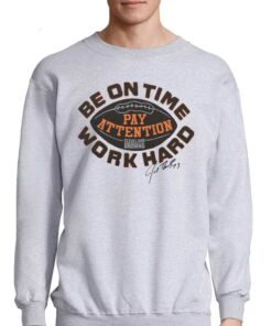 Browns Joe Thomas Be On Time Shirt 3 Browns Joe Thomas Be On Time Shirt 4