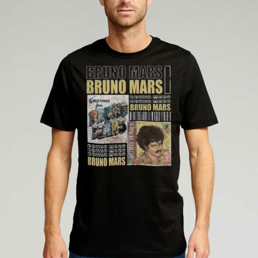 Bruno Mars 90s Retro Vintage T-shirt