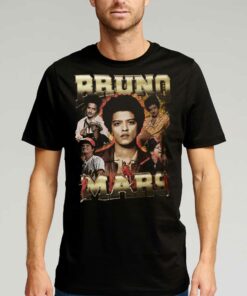 Bruno Mars Vintage Merch T-shirt Bruno Mars Vintage Merch T-shirt
