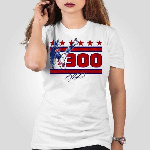 Bryce Harper 300 Philadelphia Phillies Signature Shirt