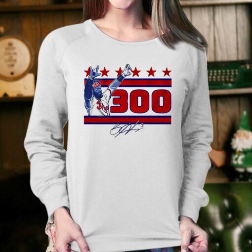 Bryce Harper 300 Philadelphia Phillies Signature Shirt