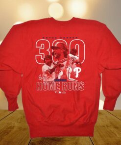 Bryce Harper Philadelphia Phillies Fanatics Branded 300th Career Home Run T-shirt Bryce Harper Philadelphia Phillies Fanatics Branded 300th Career Home Run T-shirt