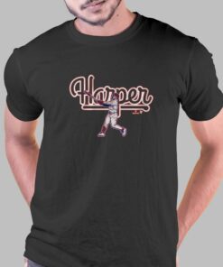 Bryce Harper Philly Swing T-shirt Bryce Harper Philly Swing T-shirt