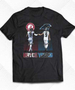 Bryce Young Alabama Crimson Tide And Carolina Panthers T Shirt Bryce Young Alabama Crimson Tide And Carolina Panthers T Shirt
