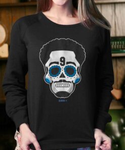 Bryce Young Sugar Skull T shirt 4