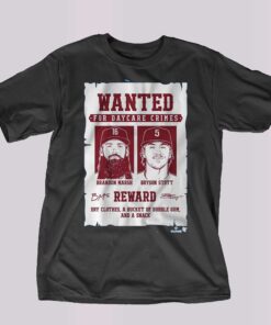 Bryson Stott Brandon Marsh Wanted For Daycare Crimes Shirt Bryson Stott Brandon Marsh Wanted For Daycare Crimes Shirt