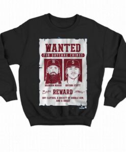 Bryson Stott Brandon Marsh Wanted For Daycare Crimes Shirt 4