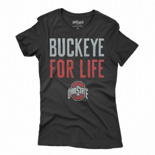 Buckeye For Life Ohio State Buckeyes Football Shirt