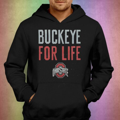 Buckeye For Life Ohio State Buckeyes Football Shirt