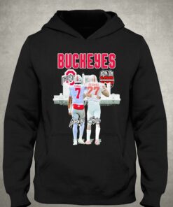 Buckeyes Ohio State Strong And 100 Chicago George Signature Shirt 2 Buckeyes Ohio State Strong And 100 Chicago George Signature Shirt 3