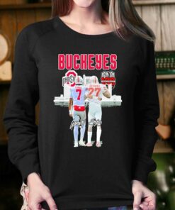 Buckeyes Ohio State Strong And 100 Chicago George Signature Shirt 3 Buckeyes Ohio State Strong And 100 Chicago George Signature Shirt 4