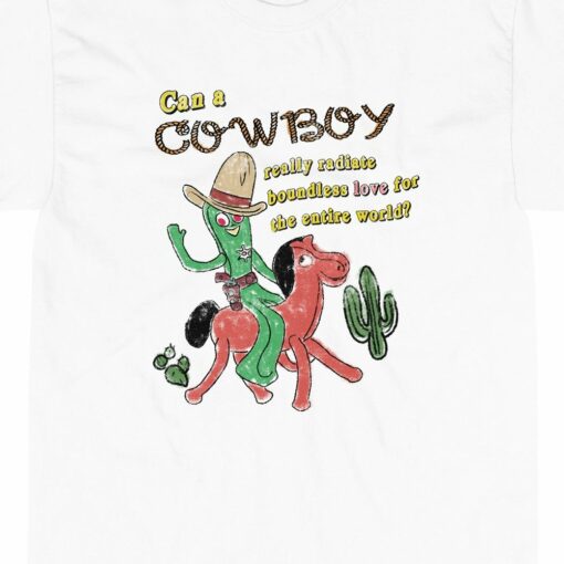 Buddhist Cowboy Really Radiate Boundless Love For The Entire World T-shirt