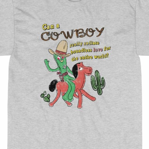 Buddhist Cowboy Really Radiate Boundless Love For The Entire World T-shirt