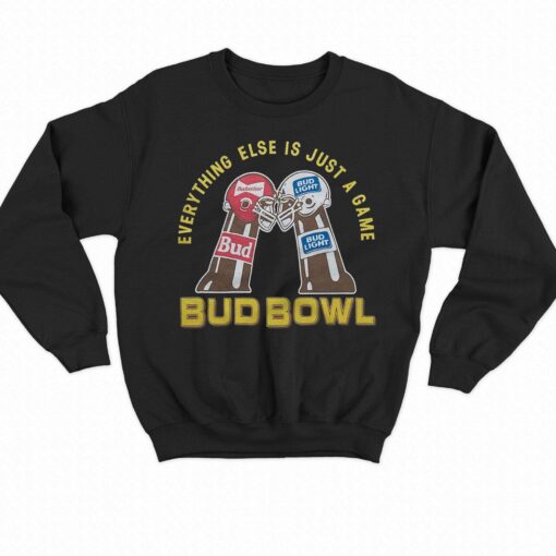 Budweiser Everything Else Is Just A Game Bud Bowl T-shirt