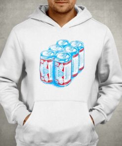 Budweiser Six Pack Hoodie Sweatshirt 3