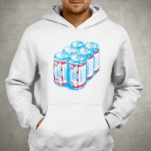 Budweiser Six Pack Hoodie Sweatshirt