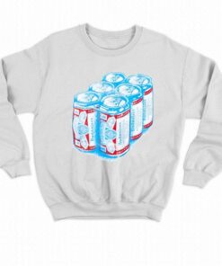 Budweiser Six Pack Hoodie Sweatshirt 4