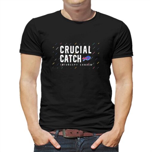 Buffalo Bills 2023 Crucial Catch Intercept Cancer Shirt