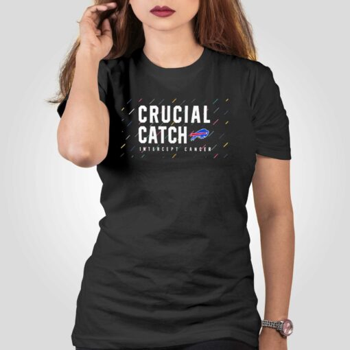 Buffalo Bills 2023 Crucial Catch Intercept Cancer Shirt