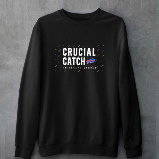 Buffalo Bills 2023 Crucial Catch Intercept Cancer Shirt