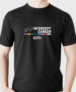 Buffalo Bills Intercept Cancer Tee Shirt Buffalo Bills Intercept Cancer Tee Shirt