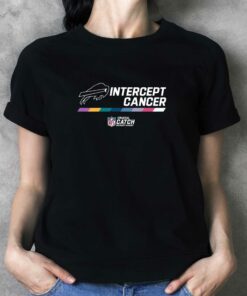 Buffalo Bills Intercept Cancer Tee Shirt Buffalo Bills Intercept Cancer Tee Shirt