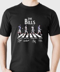 Buffalo Bills The Bills Abbey Road 2023 Signatures Shirt Buffalo Bills The Bills Abbey Road 2023 Signatures Shirt