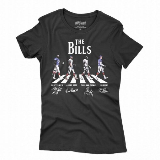 Buffalo Bills The Bills Abbey Road 2023 Signatures Shirt