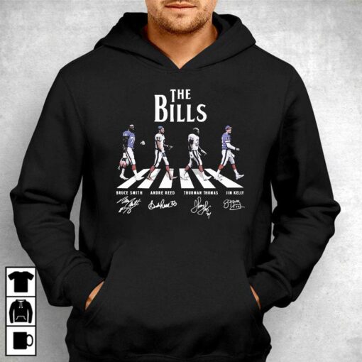 Buffalo Bills The Bills Abbey Road 2023 Signatures Shirt