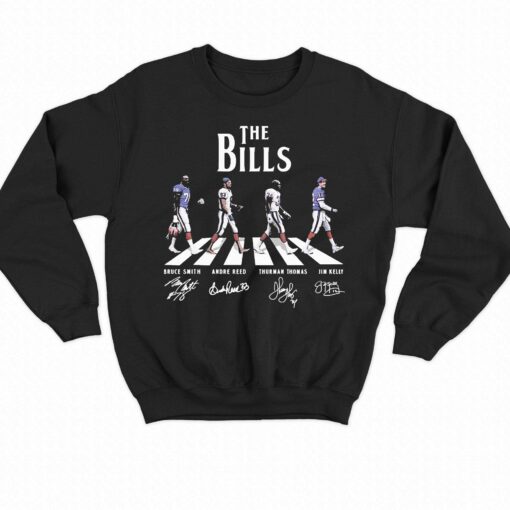 Buffalo Bills The Bills Abbey Road 2023 Signatures Shirt