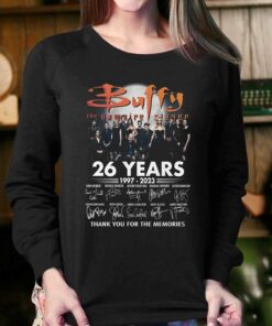 Buffy The Vampire Slayer 26 Years 1997 2023 Thank You For The Memories T shirt 4