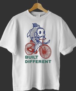 Built Different Koi Bicycle Funny Shirt