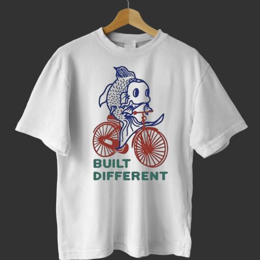 Built Different Koi Bicycle Funny Shirt