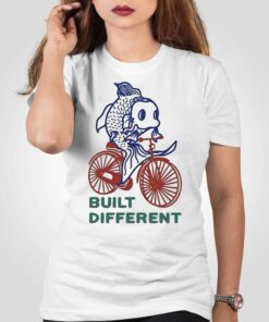 Built Different Koi Bicycle Funny Shirt