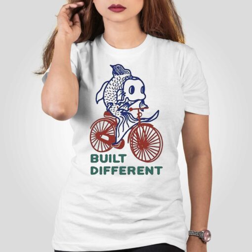 Built Different Koi Bicycle Funny Shirt