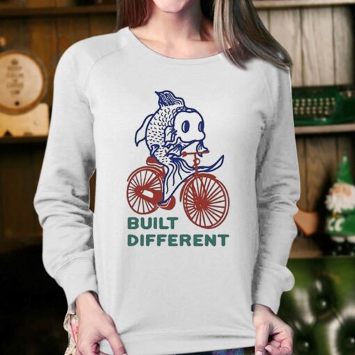 Built Different Koi Bicycle Funny Shirt