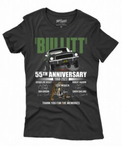 Bullitt 55th Anniversary 1968 – 2023 Thank You For The Memories Unisex T-shirt Bullitt 55th Anniversary 1968 – 2023 Thank You For The Memories Unisex T-shirt