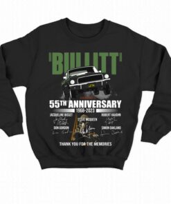 Bullitt 55th Anniversary 1968 2023 Thank You For The Memories Unisex T shirt 4